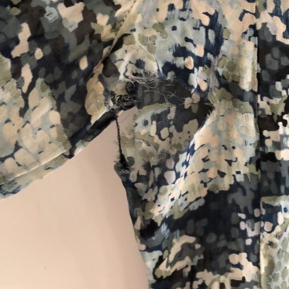 Club Monaco Delaynee Dress Shift Sheer Navy Size 6 - Picture 12 of 14